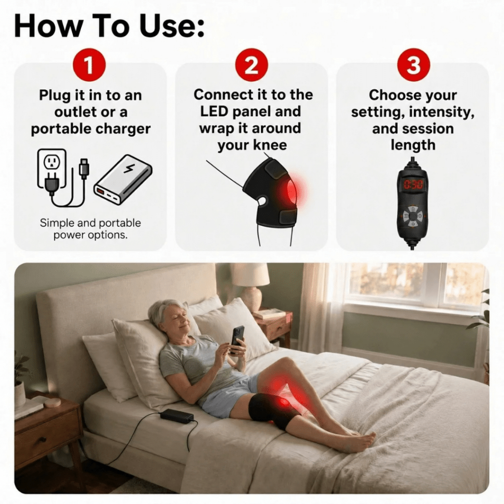Kenrelief Red Light Therapy Wrap (Official Retailer) [year]